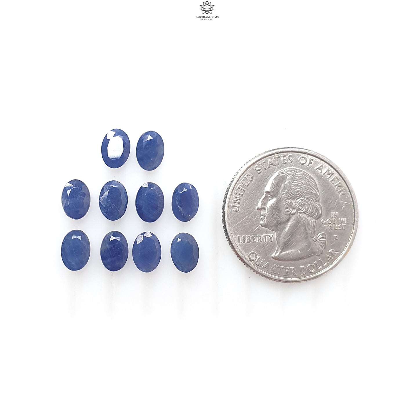 Blue Sapphire Gemstone Faceted Cut: Natural Untreated Unheated Sapphire Oval, Pear Shape Lots for Jewelry September Birthstone