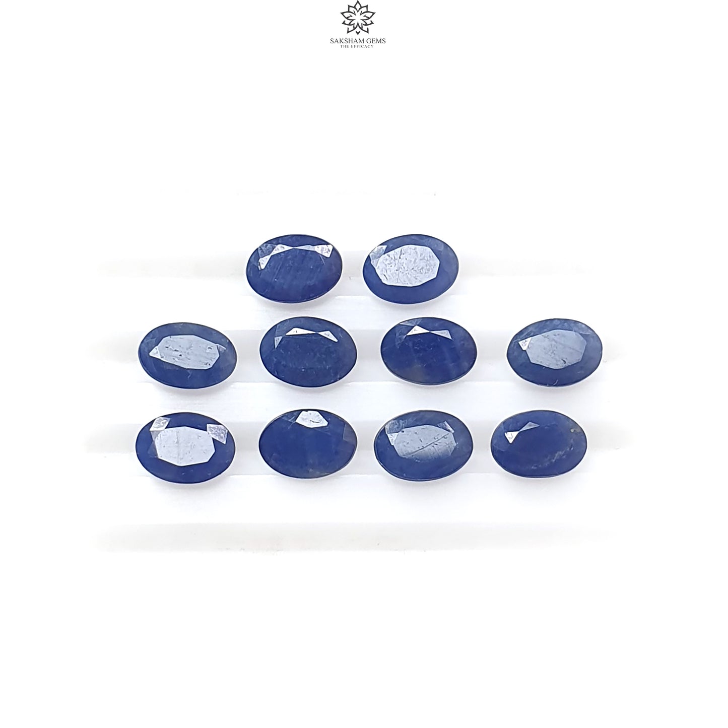 Blue Sapphire Gemstone Faceted Cut: Natural Untreated Unheated Sapphire Oval, Pear Shape Lots for Jewelry September Birthstone