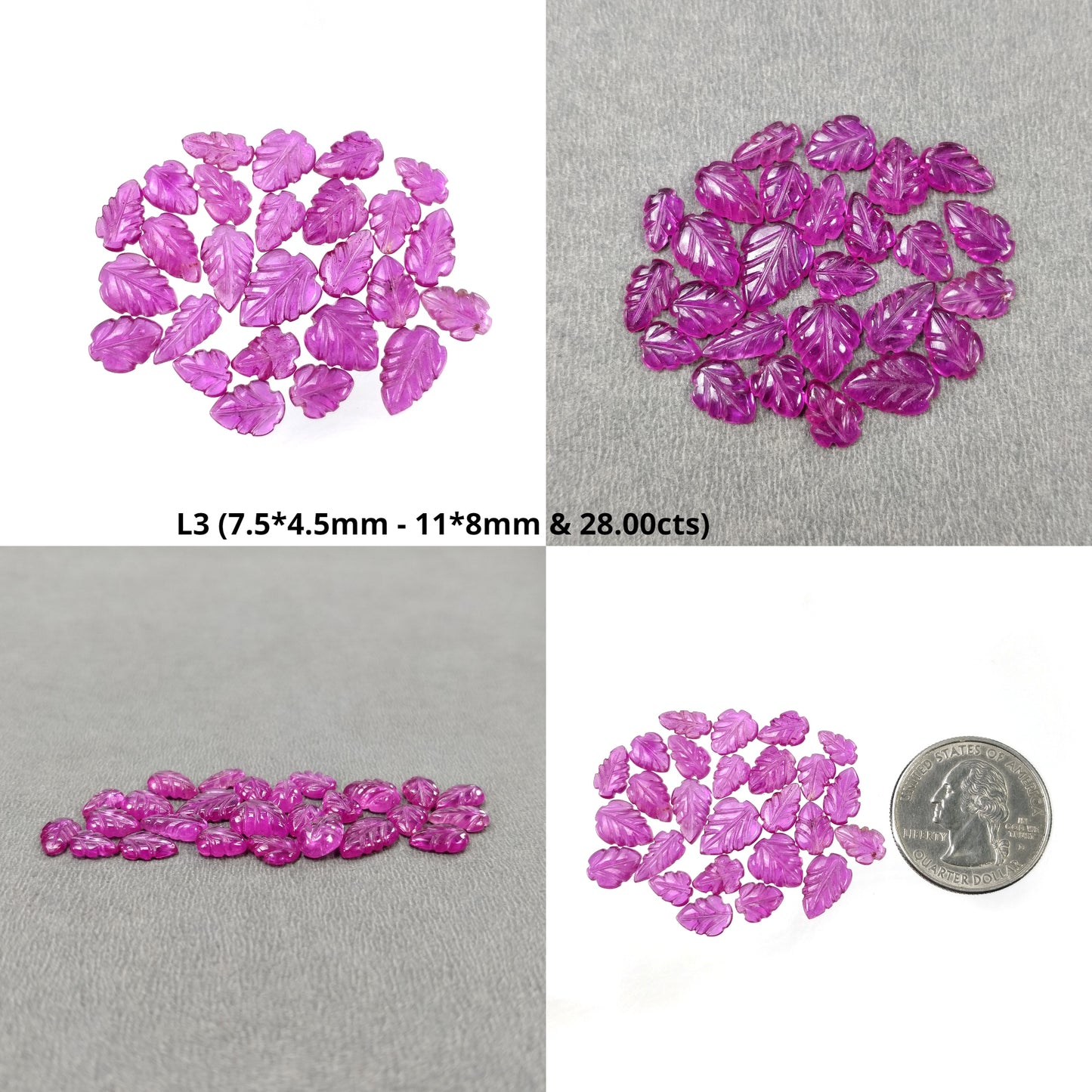 Pinkish Red Ruby