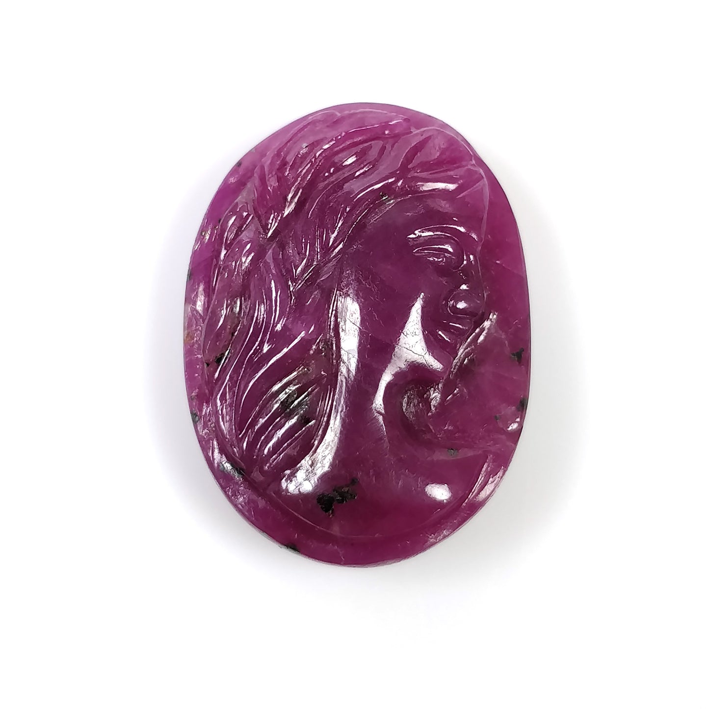 Lady Face Carving