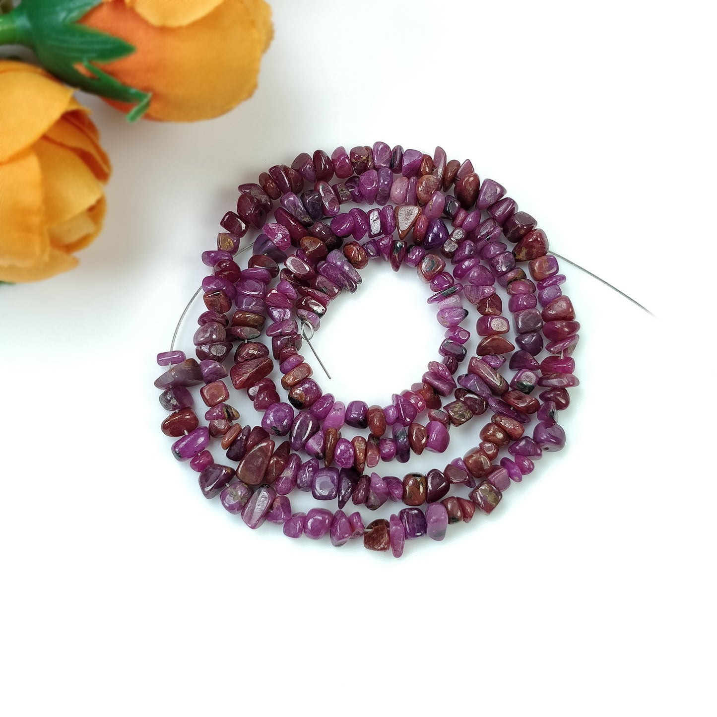 Ruby Beads