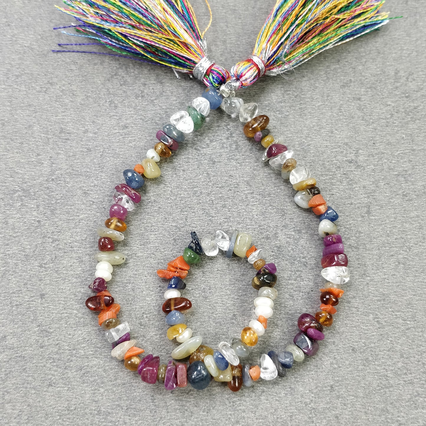 Multi Sapphire Beads