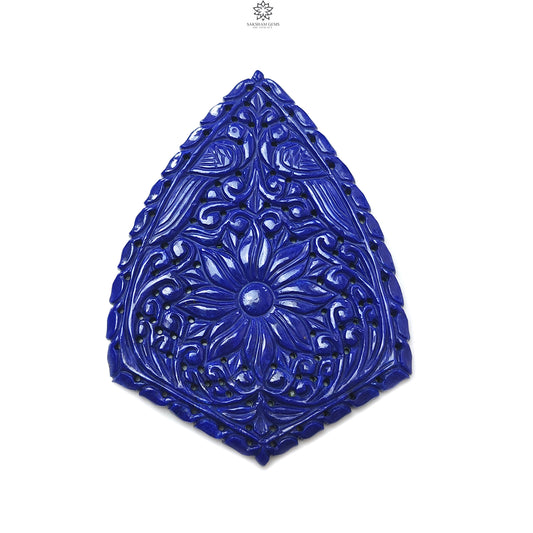Lapis Lazuli Fancy Carving