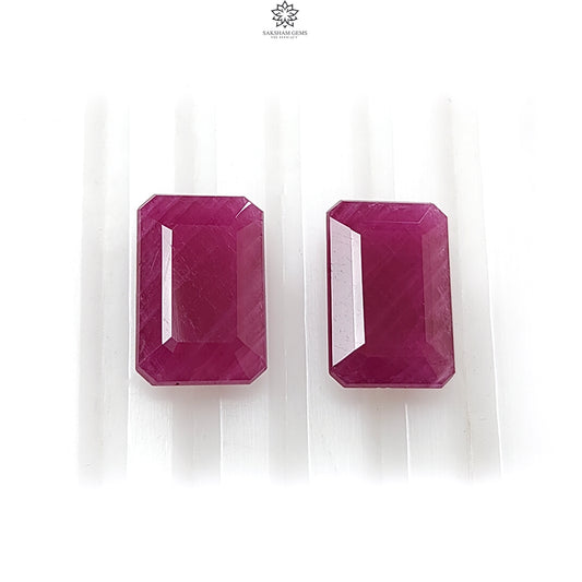 Ruby Faceted Cut