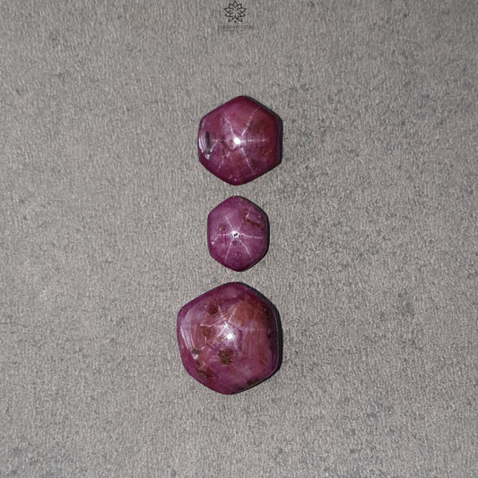 Star Ruby Gemstone Cabochon