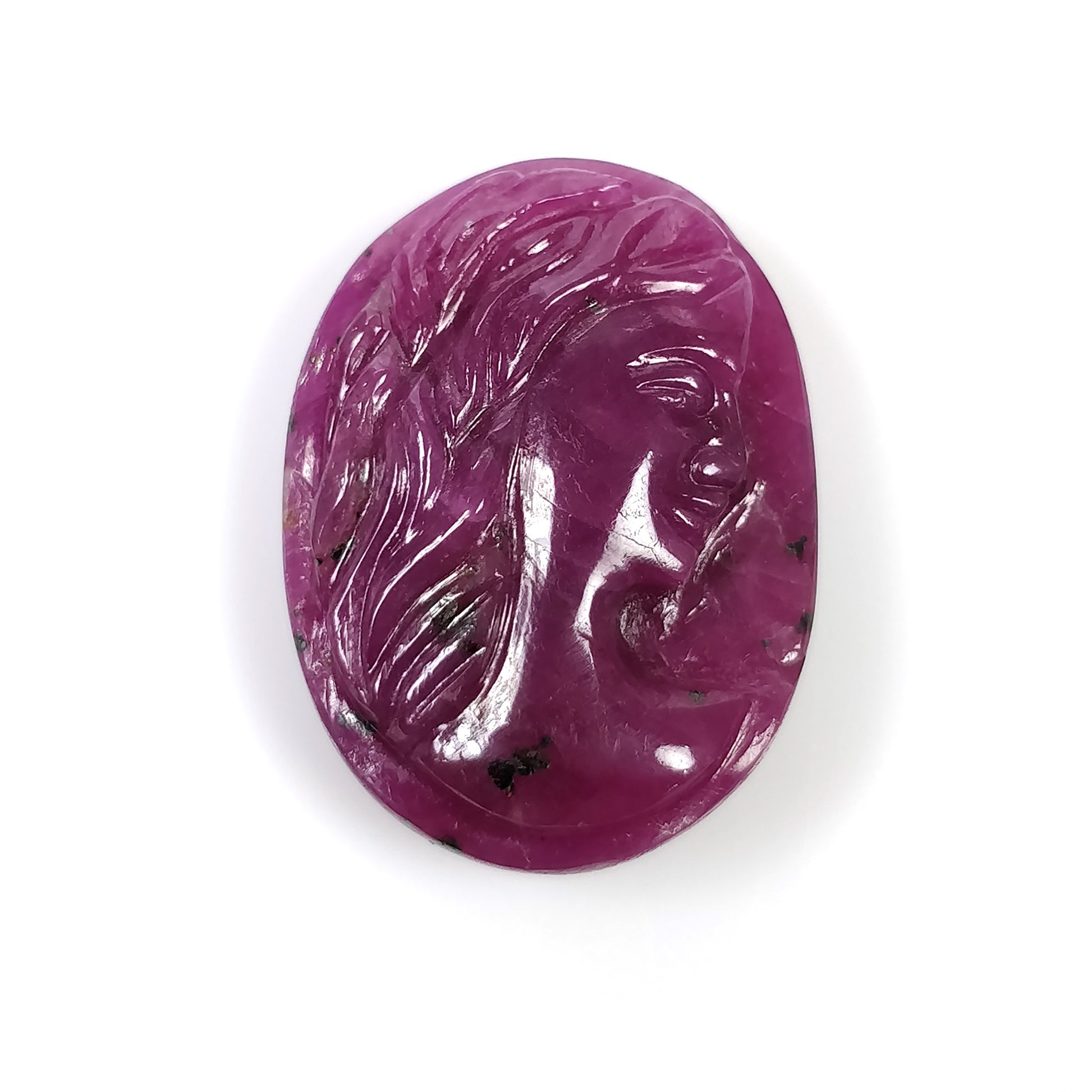 Lady Face Carving